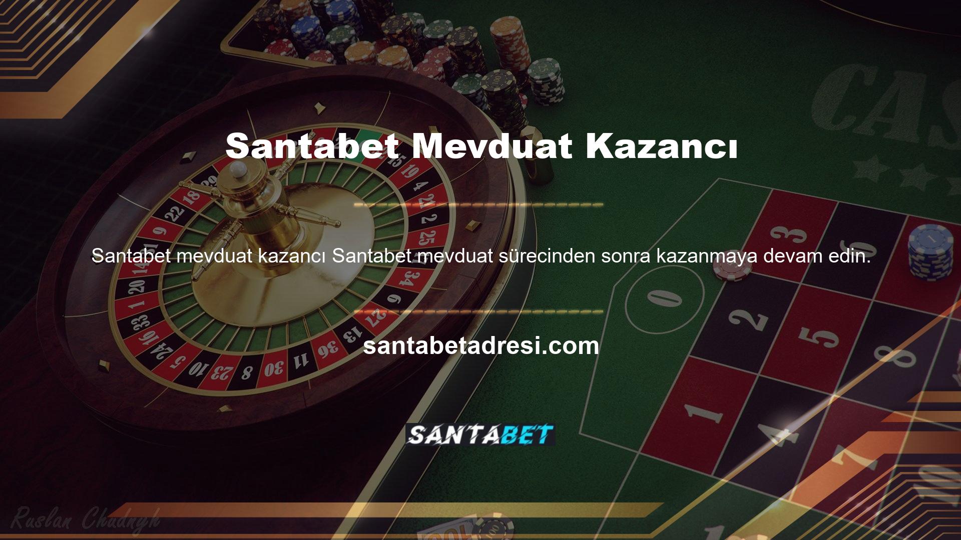 Çevrimiçi bahis adresleri arasında Santabet kazanan Santabet oranları ile öne çıkıyor